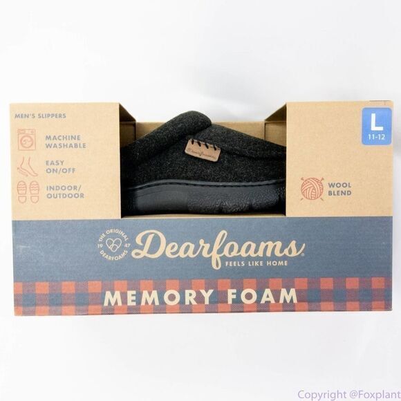 Dearfoams Slippers Wool Blend - Picture 4 of 16